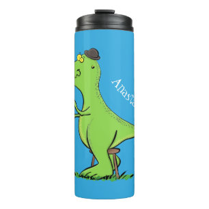 Bouteilles Isothermes Caricature de dinosaure vert t rex