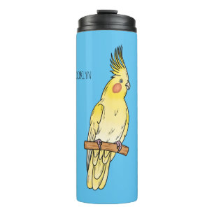 Bouteilles Isothermes Caricature pour oiseaux Cockatiel