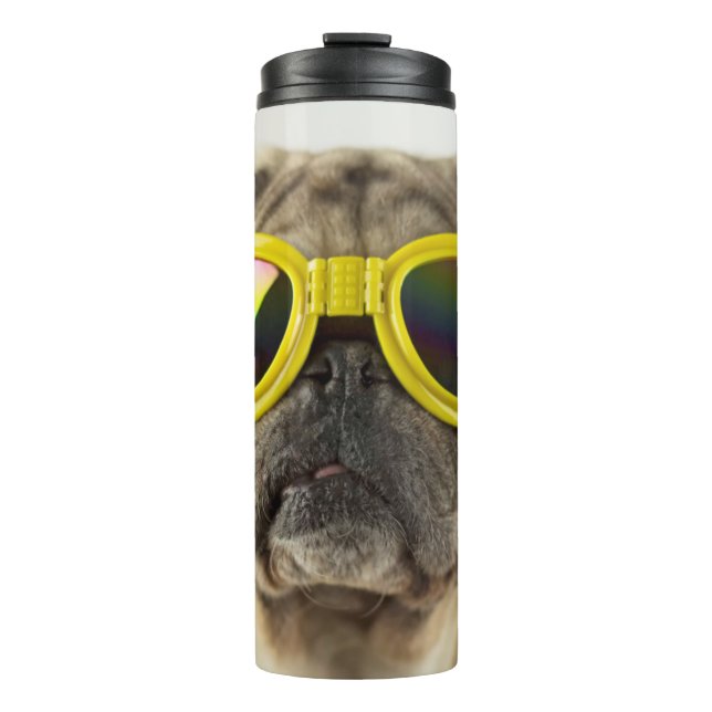 Bouteilles Isothermes Carlin avec lunettes (Devant)