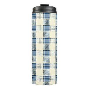 Bouteilles Isothermes Carreaux bleus et citron