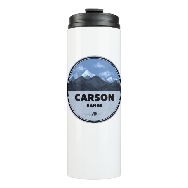 Bouteilles Isothermes Carson Range Californie Nevada Camping (Devant)