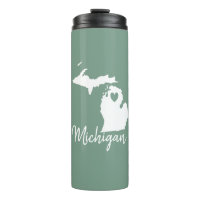 Carte de l'État du Michigan