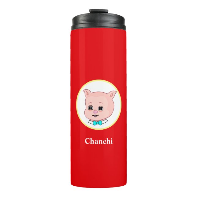 Bouteilles Isothermes Carton de porc mignon (Devant)
