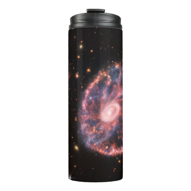 Bouteilles Isothermes Cartwheel Galaxy, James Webb Télescope Spatial (Devant)