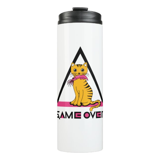 Bouteilles Isothermes Cat - Game Over Squid (Devant)