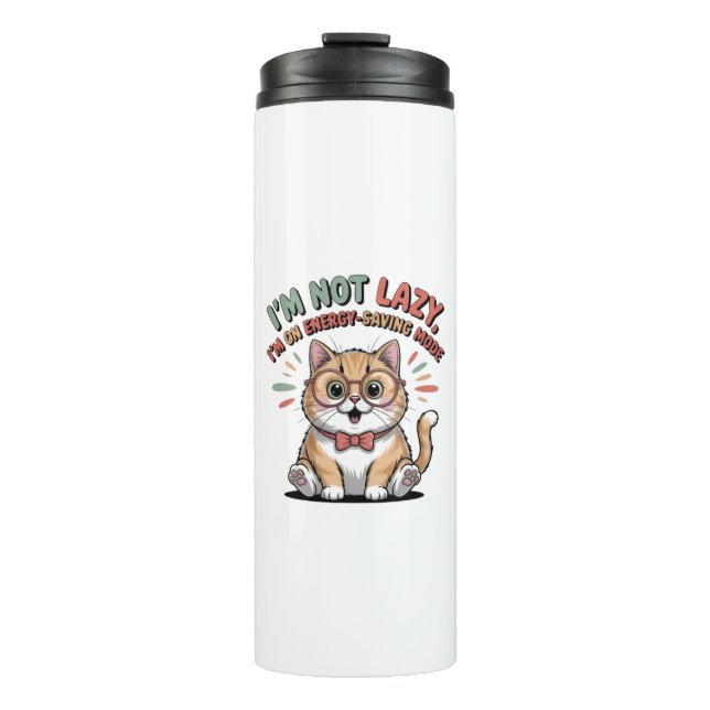 Bouteilles Isothermes Cat in Energy Saving Mode (Devant)