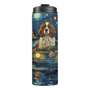 Bouteilles Isothermes Cavalier King Charles Noël Festive Voyage