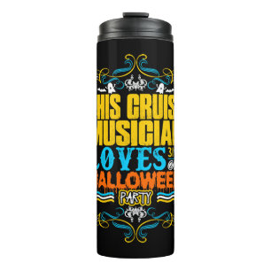 Bouteilles Isothermes Ce musicien de croisière aime la partie Halloween 