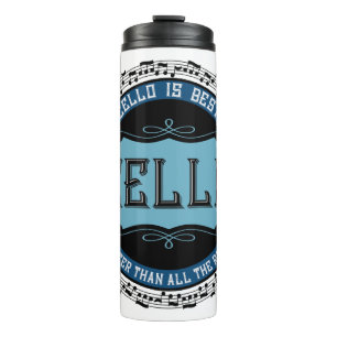 Bouteilles Isothermes Cello Best Music Note Circle