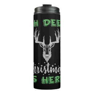 Bouteilles Isothermes cerfs rennes rennes rennes Noël bois