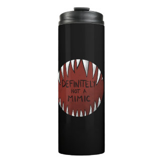 Bouteilles Isothermes Certainement PAS un Mimic D&D Gaming Cadeaux