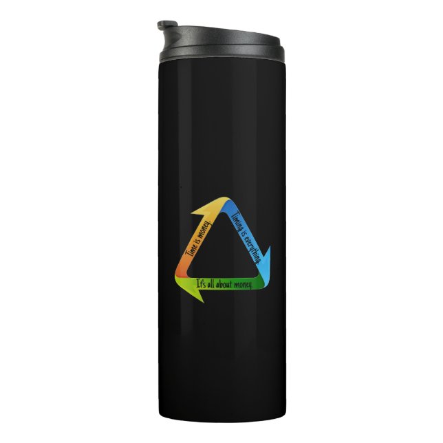 Bouteilles Isothermes C'est de l'argent T-shirt (Tourné sur la droite)