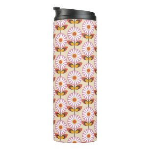 Bouteilles Isothermes Champ rose des marguerites