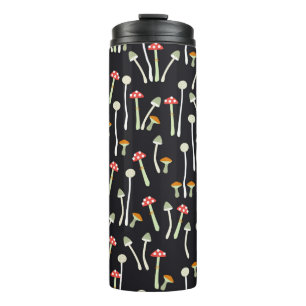 Bouteilles Isothermes champignons, automne, motif