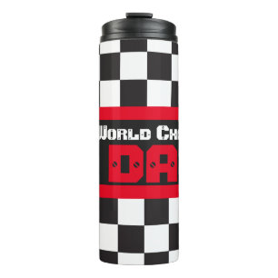 Bouteilles Isothermes Champion du monde de course automobile papa thème
