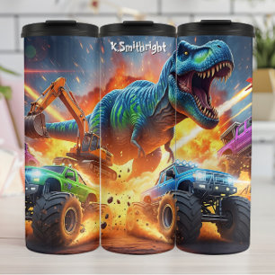 Bouteilles Isothermes Chaos de construction de camion monstre dinosaure