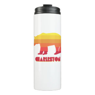 Bouteilles Isothermes Charleston Virginie-Occidentale Ours Arc-en-ciel