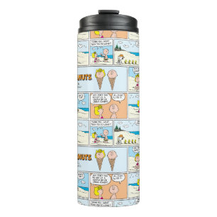 Bouteilles Isothermes Charlie Brown & Glace Sally À La Plage