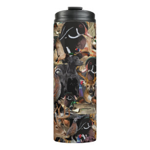 Bouteilles Isothermes Chasse Au Canard, Chasse Au Cerf, Camouflage