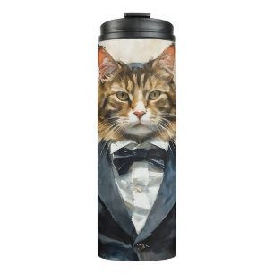 Bouteilles Isothermes Chat en costume