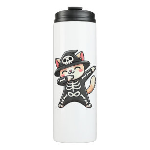 Bouteilles Isothermes Chat Halloween Squelette mignonne Chat Enfants