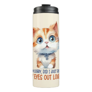 Bouteilles Isothermes Chat Sarcastique Et Cute (2)