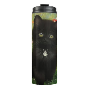 Bouteilles Isothermes Chaton de Gustav Klimt