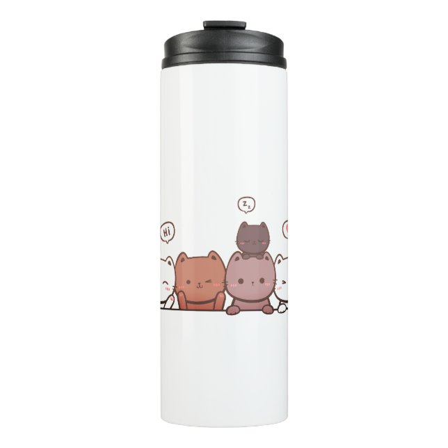 Bouteilles Isothermes Chats, Animaux, Amusants (Devant)