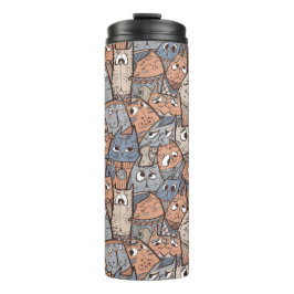 Bouteilles Isothermes Chats de dessin animé drôles