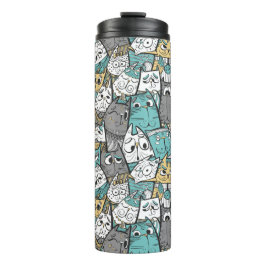 Bouteilles Isothermes Chats de dessin animé drôles
