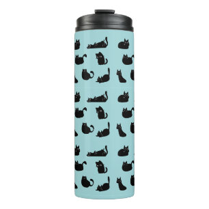 Bouteilles Isothermes Chats noirs amusants