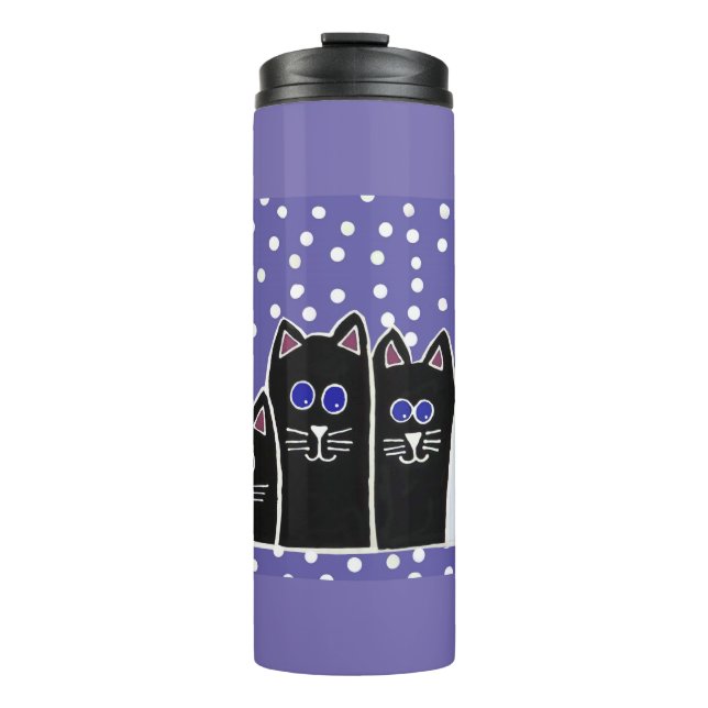 Bouteilles Isothermes Chaussettes de famille Kitty (Devant)
