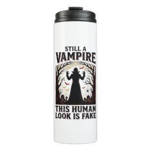 Bouteilles Isothermes Chemise de costume de vampire drôle d'Halloween dé