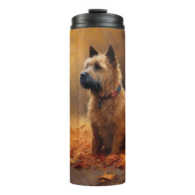 Bouteilles Isothermes Chesapeake Bay Terrier en congé d'automne (Devant)