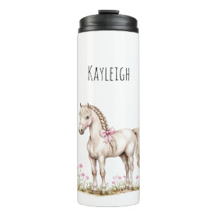 Bouteilles Isothermes Cheval Blanc & Fleurs