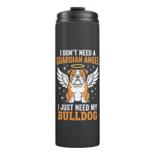 Bouteilles Isothermes Chien ange gardien Bouledogue