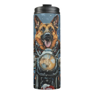 Bouteilles Isothermes Chien berger allemand équitation moto Noël