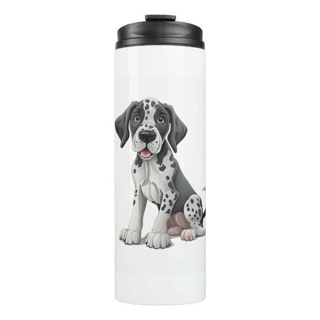 Bouteilles Isothermes Chien chiot dalmate Premium Scoop (Devant)