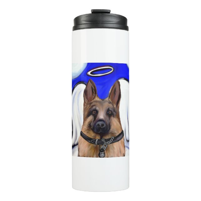 Bouteilles Isothermes Chien de patrouille Berger allemand (Devant)