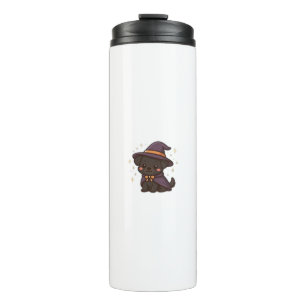 Bouteilles Isothermes Chien effrayant mignon � Chien de Halloween Kawaii