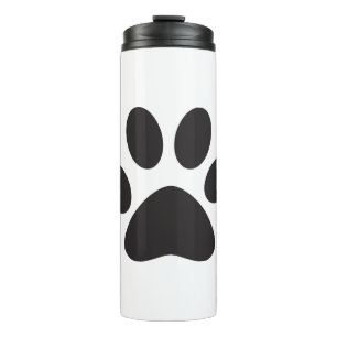 Bouteilles Isothermes Chien Empreinte de patte Chat Animal Animaux Pied 