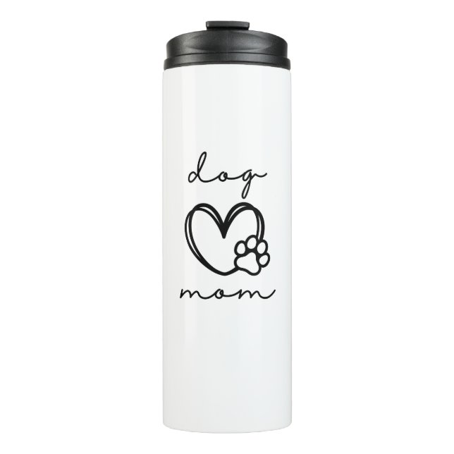 BOUTEILLES ISOTHERMES CHIEN MOM THERMAL TUMBLER (Devant)