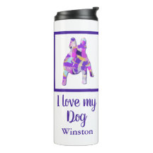 Chien-taupe mignon animal de compagnie Silhouette
