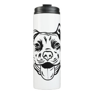 Bouteilles Isothermes Chien taureau américain