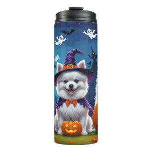 Bouteilles Isothermes Chiens d'Esquimau américains Citrouille Halloween 