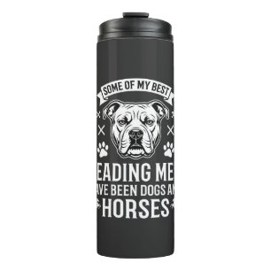Bouteilles Isothermes Chiens et chevaux menant les hommes