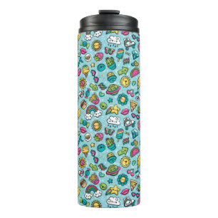 Bouteilles Isothermes Chiffre de Doodles totalement mignon