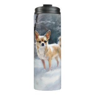 Bouteilles Isothermes Chihuahua Laisser neiger Noël