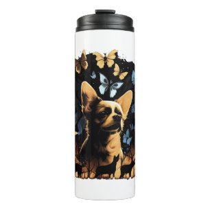 Bouteilles Isothermes Chihuahua Papillon mignon Chien Nature Femmes