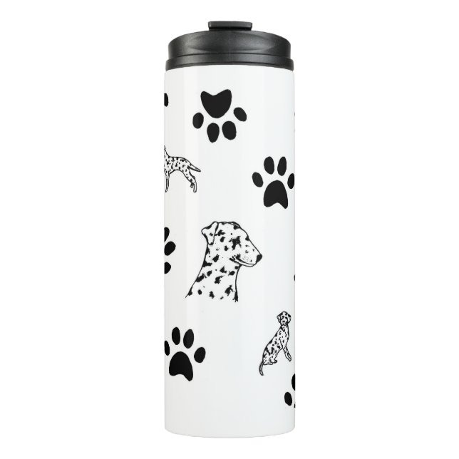 Bouteilles Isothermes Chiots de Dalmation (Devant)